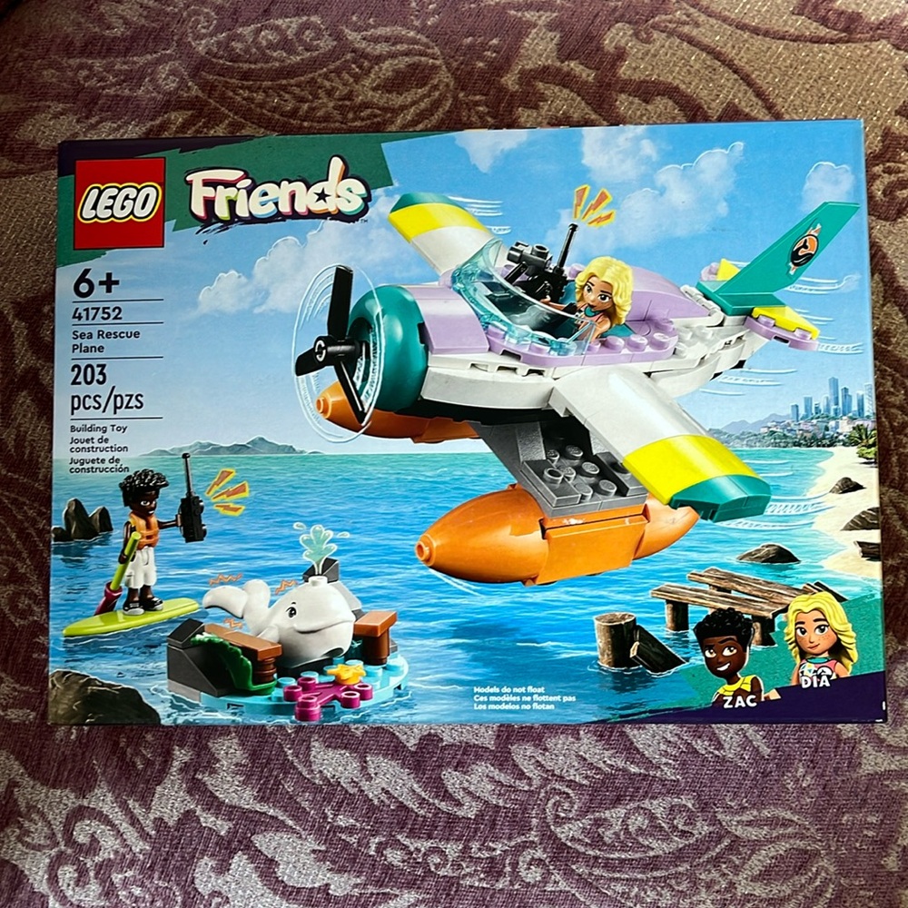 Lego Friends Sea Rescue Plane Set